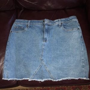 Never worn jean skirt